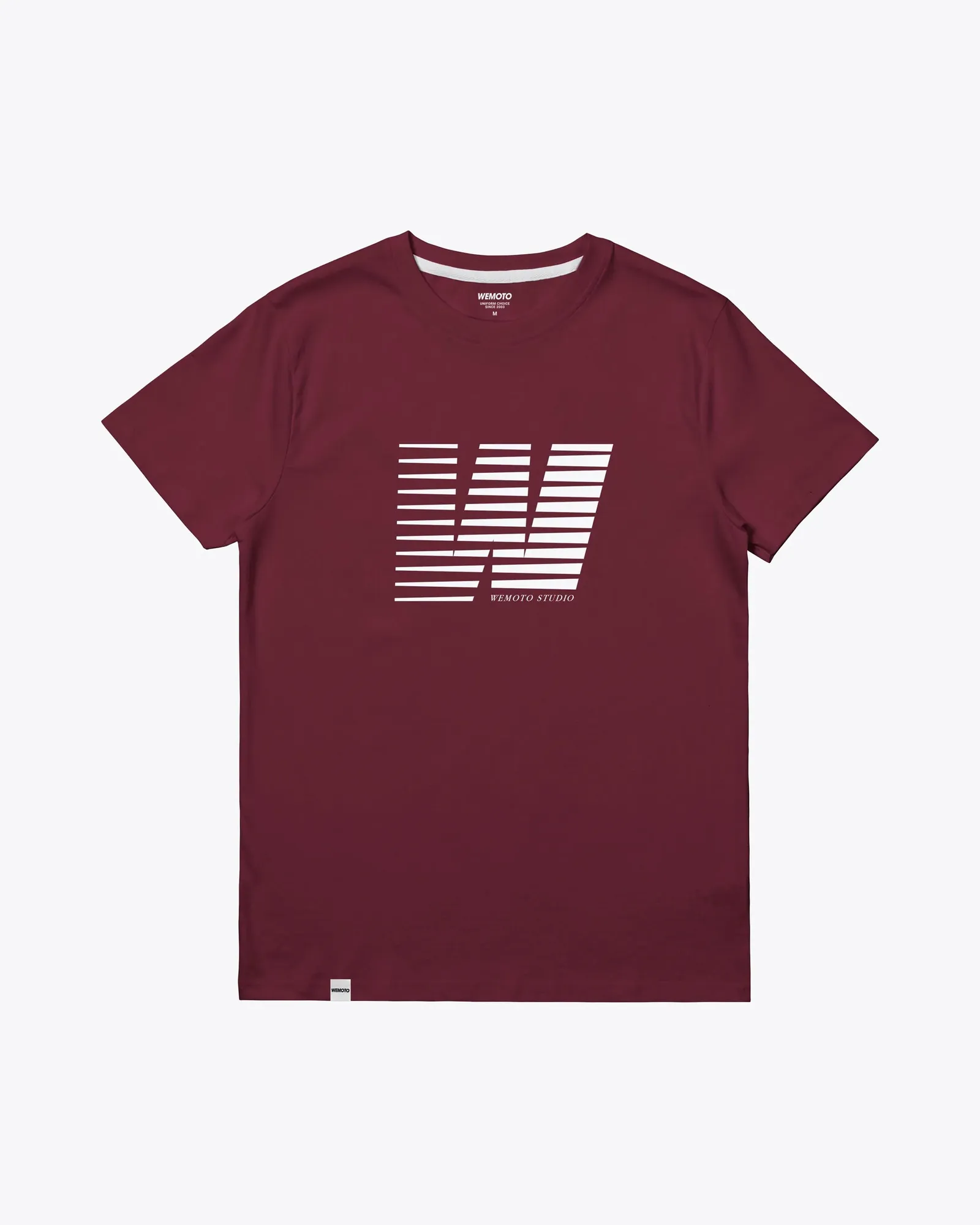 wemoto-ss26-men-artwork-run-tee-burgundy-front-536771